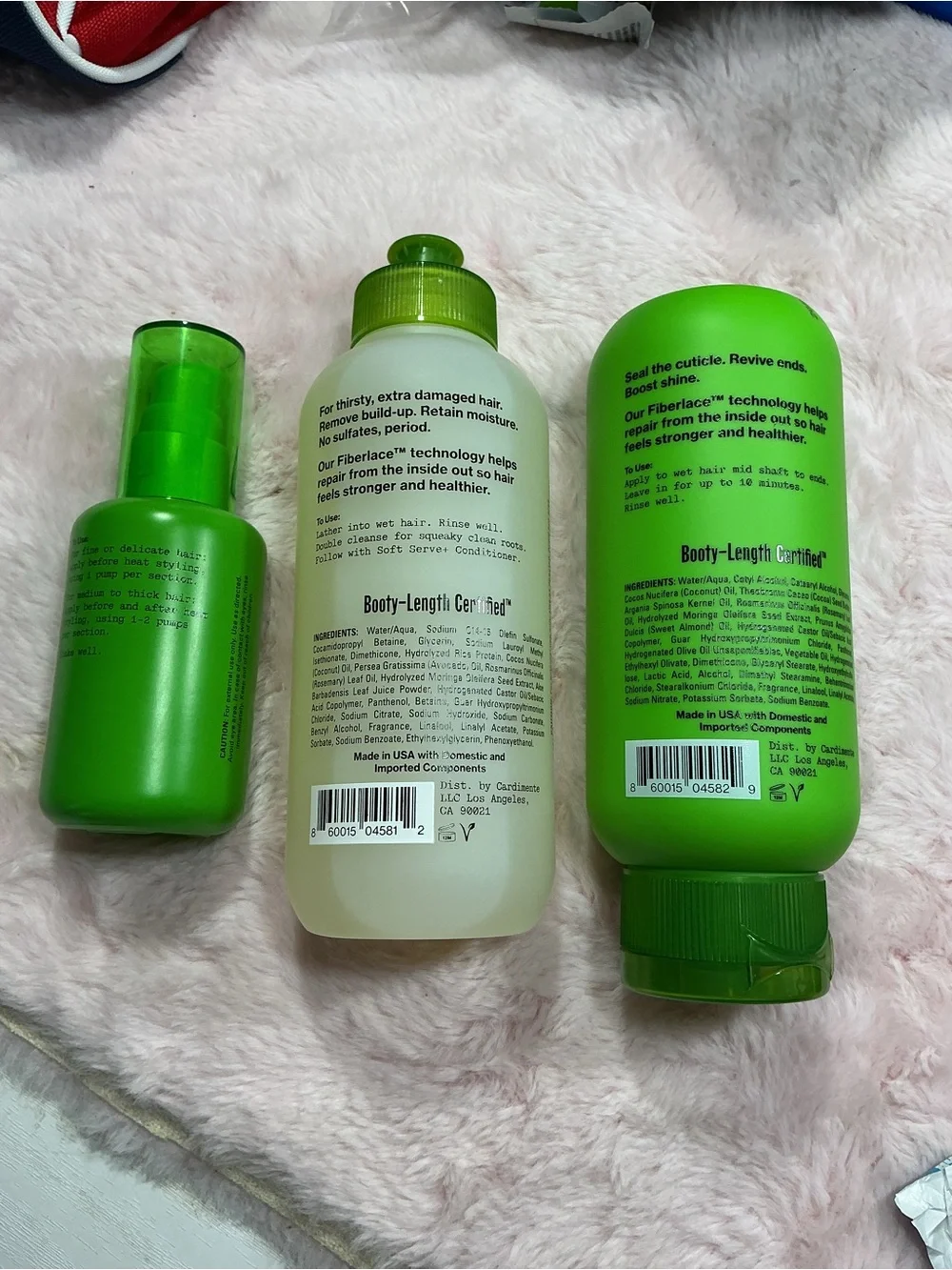GROW-GOOD Green Hair Repair Shampoo & Treatment Set 09